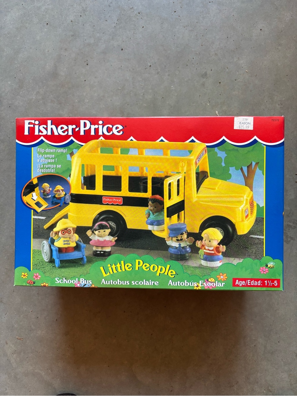 Vintage Fisher Price School Bus
